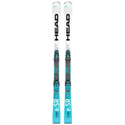 Head Worldcup Rebels E.SR Lyt 24 - 25 ski's met PRD 12  GW binding