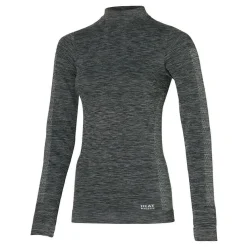 Heatkeeper Functional LS thermoshirt dames black melange