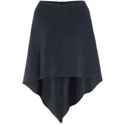Henriette Steffensen  poncho dames soft black