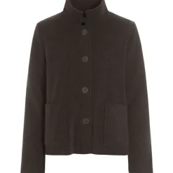 Henriette Steffensen  vest dames chokolate