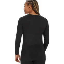 Icebreaker 200 Oasis LS v-hals thermoshirt dames black