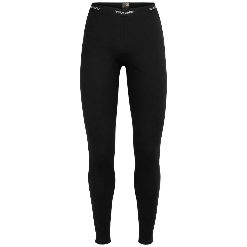 Icebreaker 200 Oasis thermobroek dames black