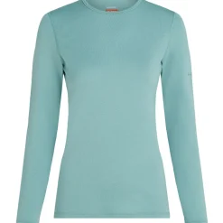 Icebreaker 260 Tech LS Crewe thermoshirt dames hydro