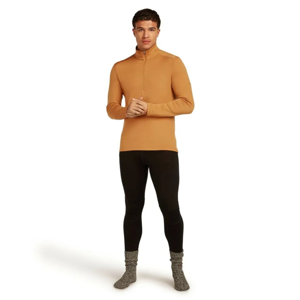 Icebreaker 260 Tech LS Half Zip thermoshirt heren trail