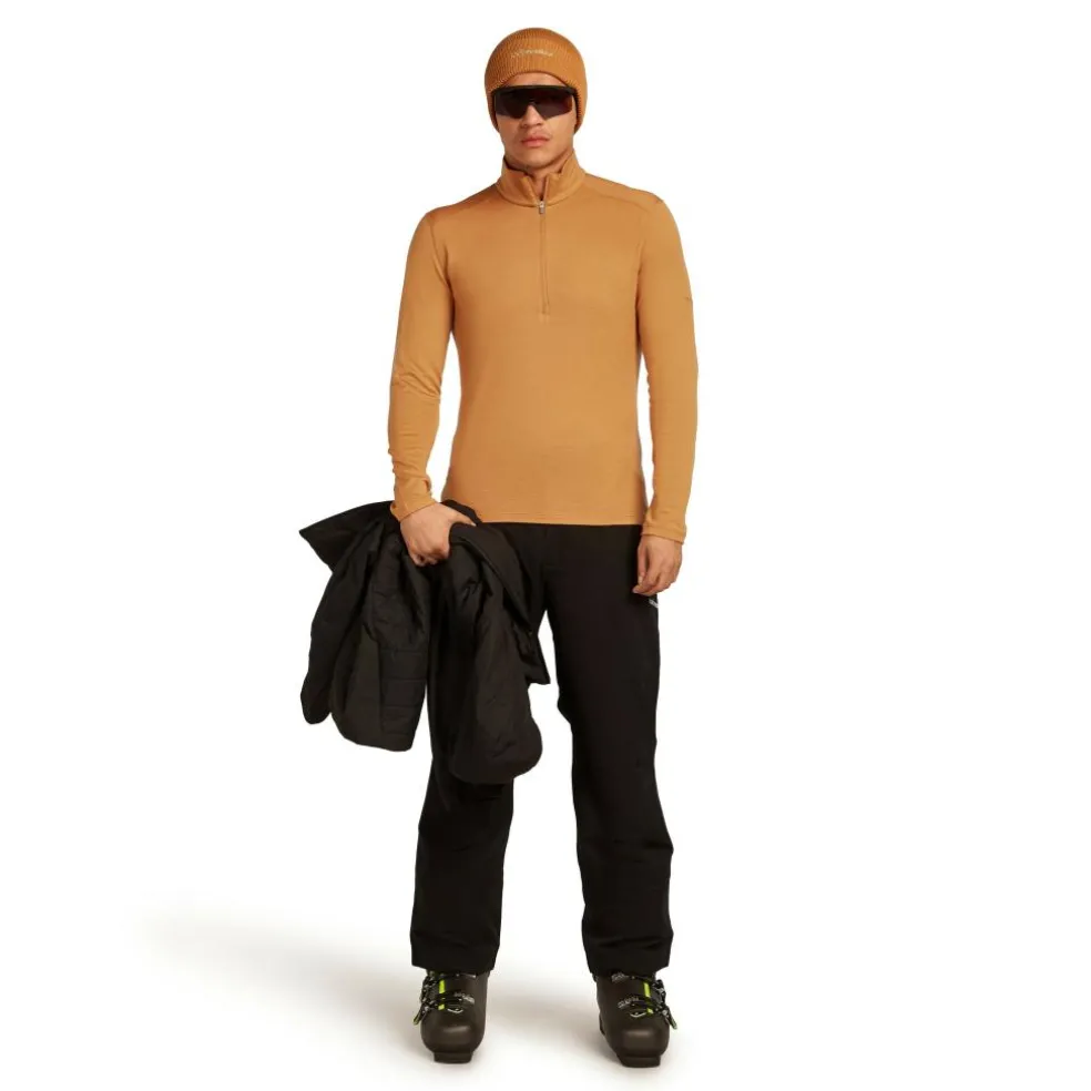 Icebreaker 260 Tech LS Half Zip thermoshirt heren trail