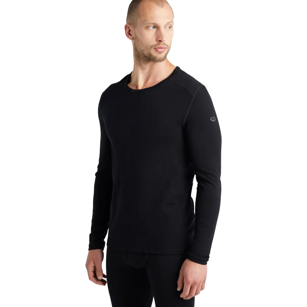 Icebreaker 260 Tech LS thermoshirt heren black