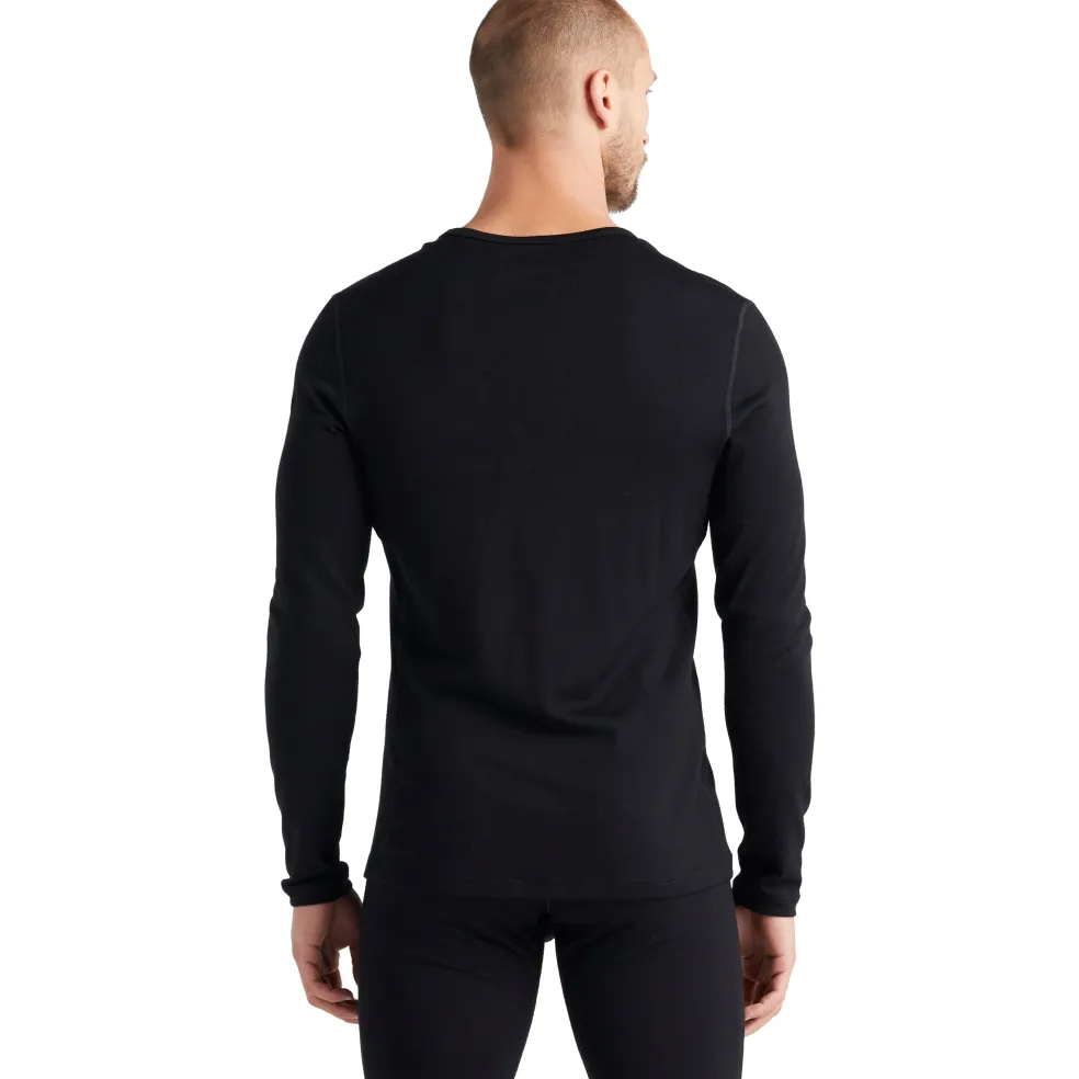 Icebreaker 260 Tech LS thermoshirt heren black