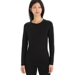 Icebreaker 260 Tech LS thermoshirt dames black