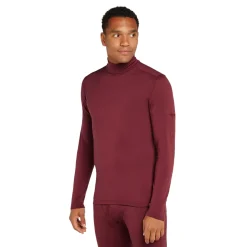 Icebreaker 260 Tech LS Turtleneck thermoshirt heren port