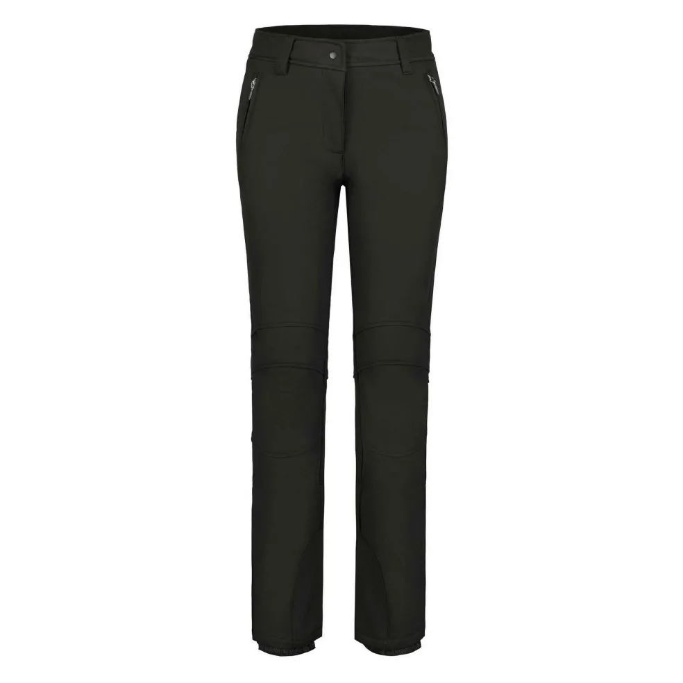 Icepeak Entiat softshell skibroek dames black