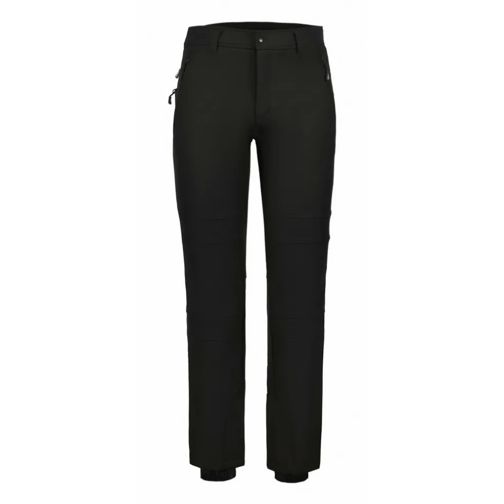 Icepeak Erding softshell skibroek heren black