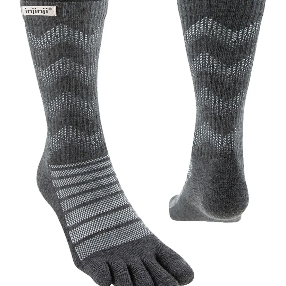 Injinji Outdoor Crew wandelsokken grijs