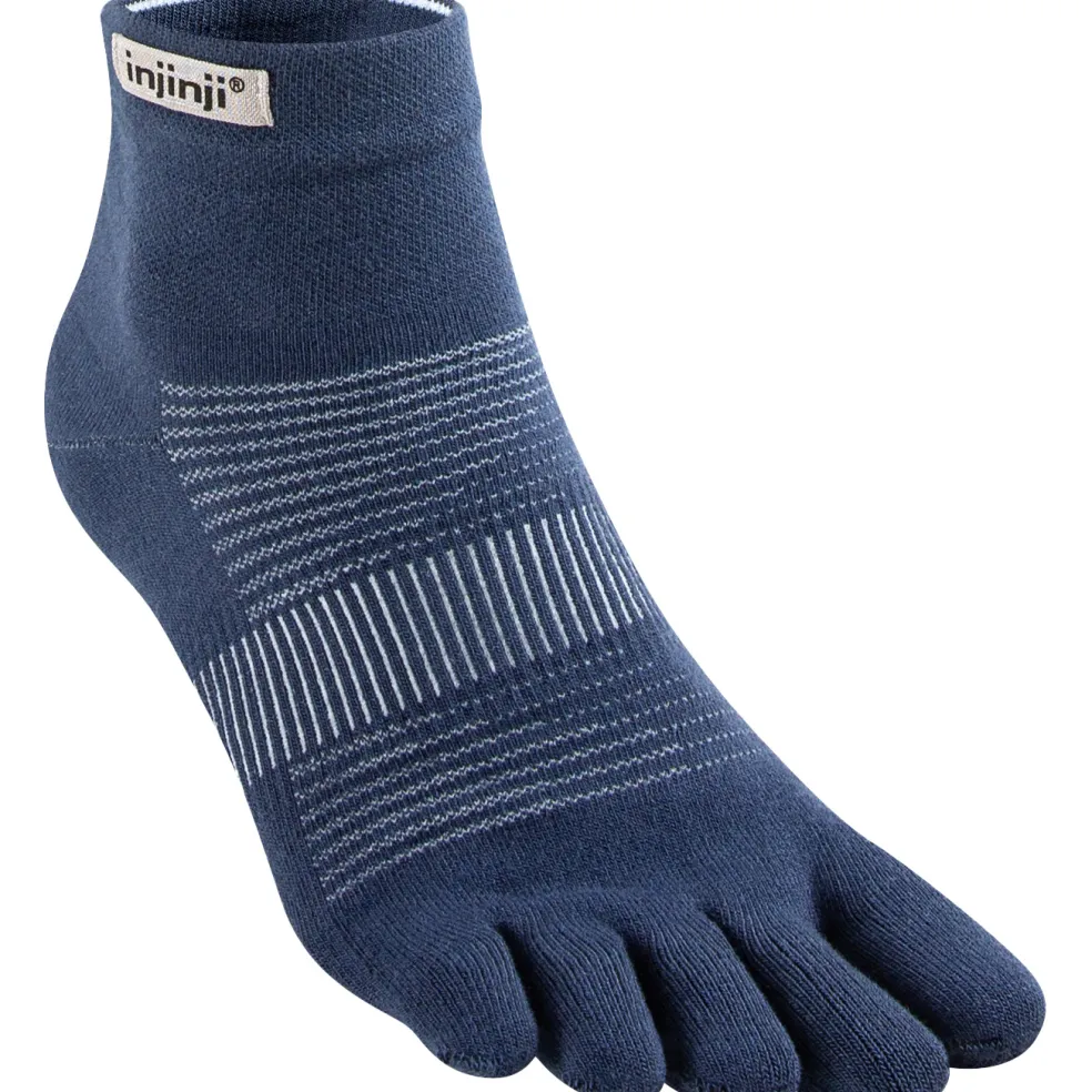 Injinji Run Lightweight Mini-Crew hardloopsokken navy