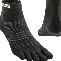 Injinji Run Lightweight Mini-Crew hardloopsokken black
