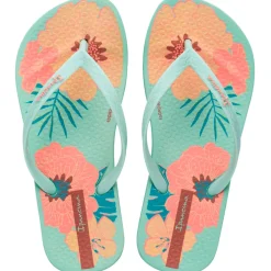 Ipanema Anatomic Temas slippers kids green yellow