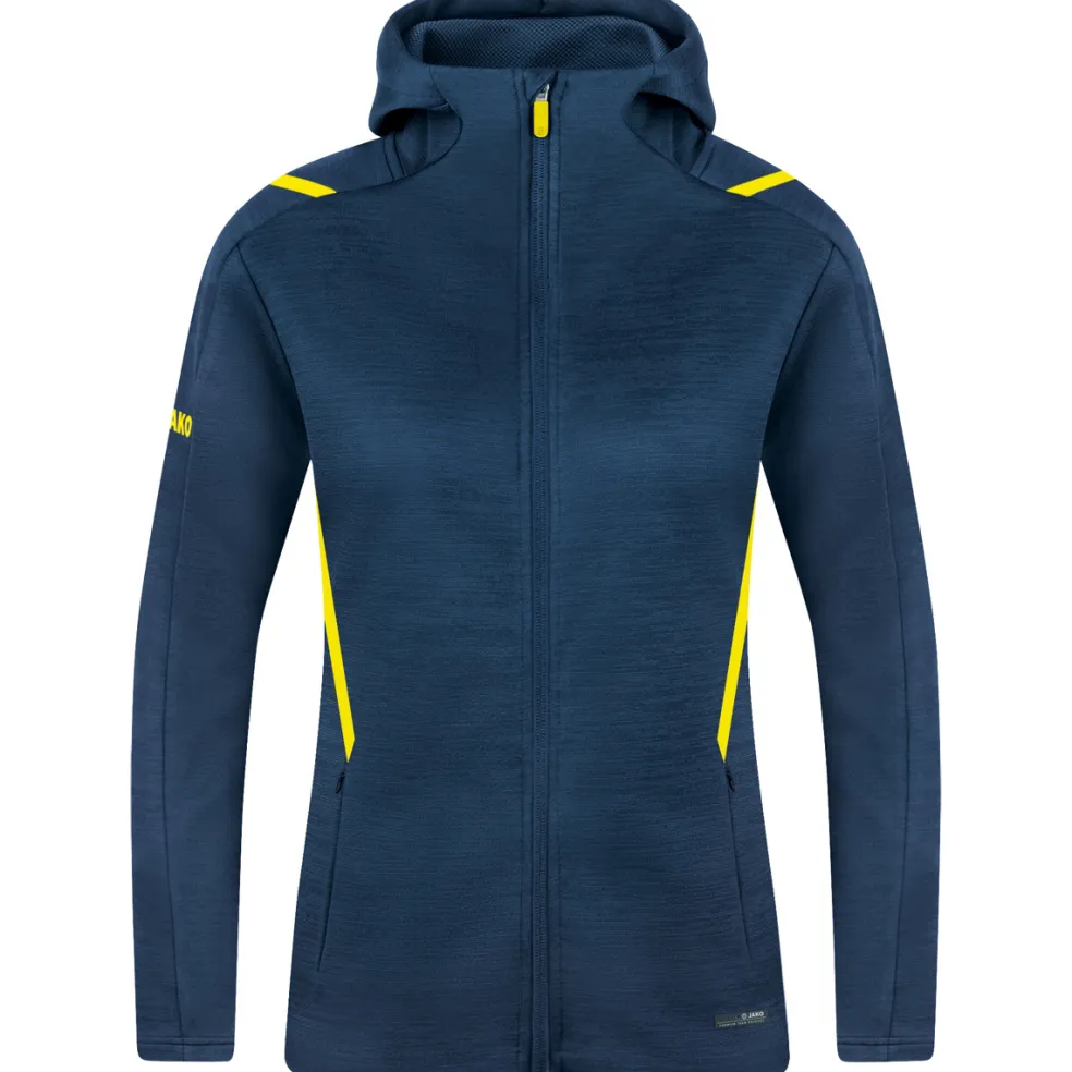 JAKO Challenge trainingsjack junior marine fluogeel