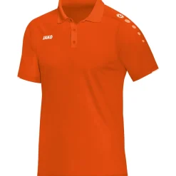 JAKO Classico Polo fluo oranje