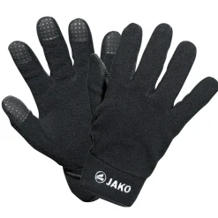 Jako Spelershandschoenen fleece zwart