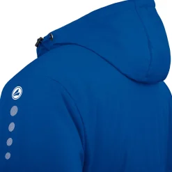 JAKO Team coach jas met capuchon royal