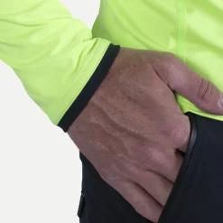 Kjus Feel Half-Zip skipully heren limelight black