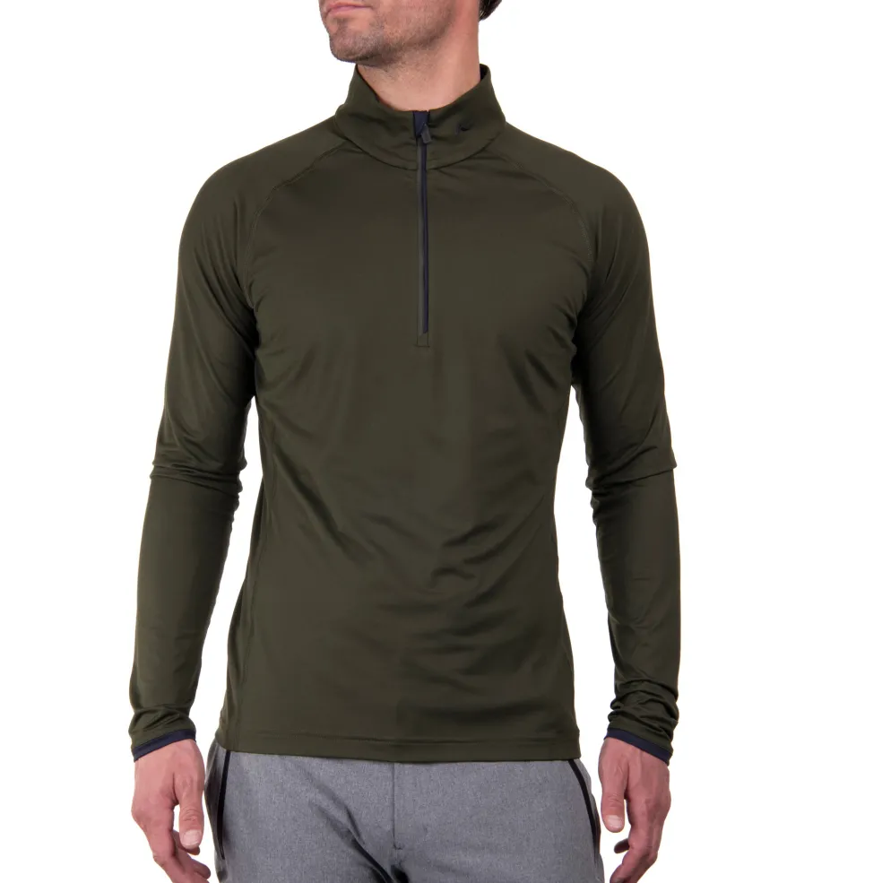 Kjus Feel Half-Zip skipully heren dark olive