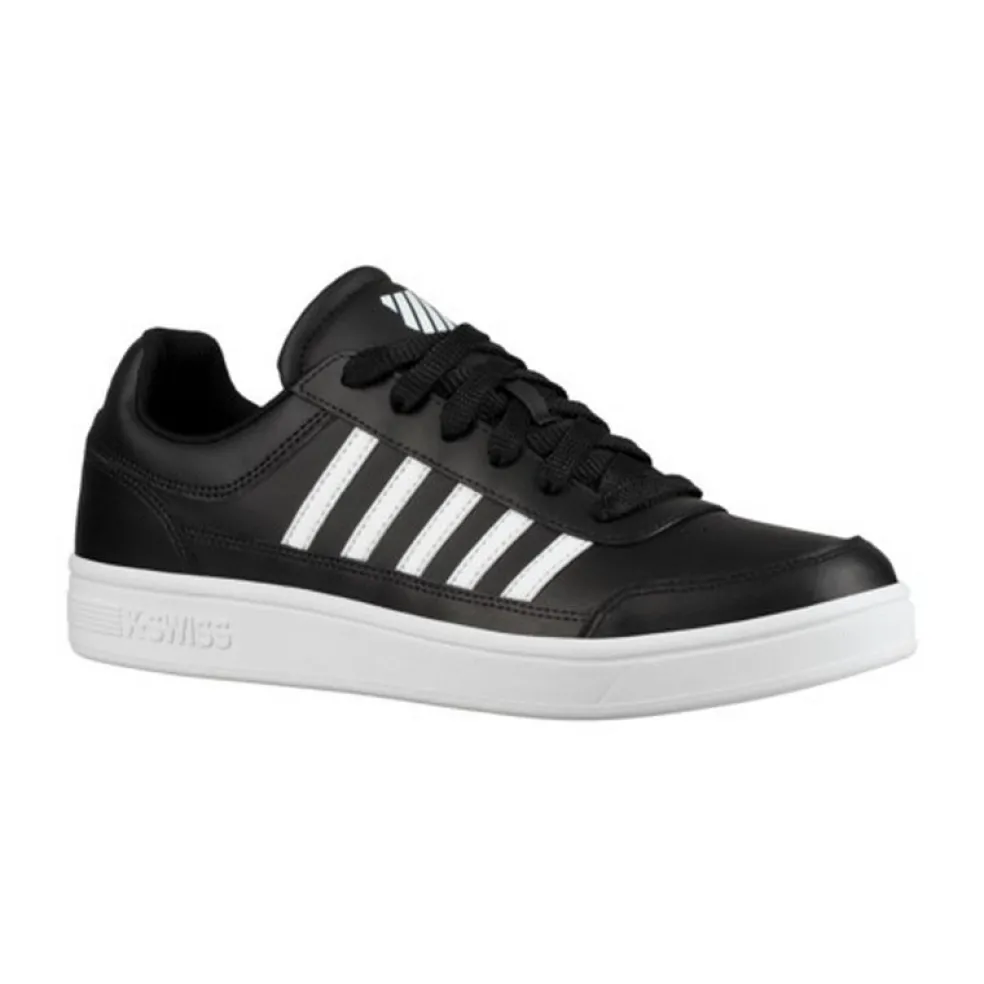 K-Swiss Court Chasseur schoenen heren black white