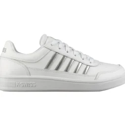 K-Swiss Court Chasseur schoenen dames white silver white