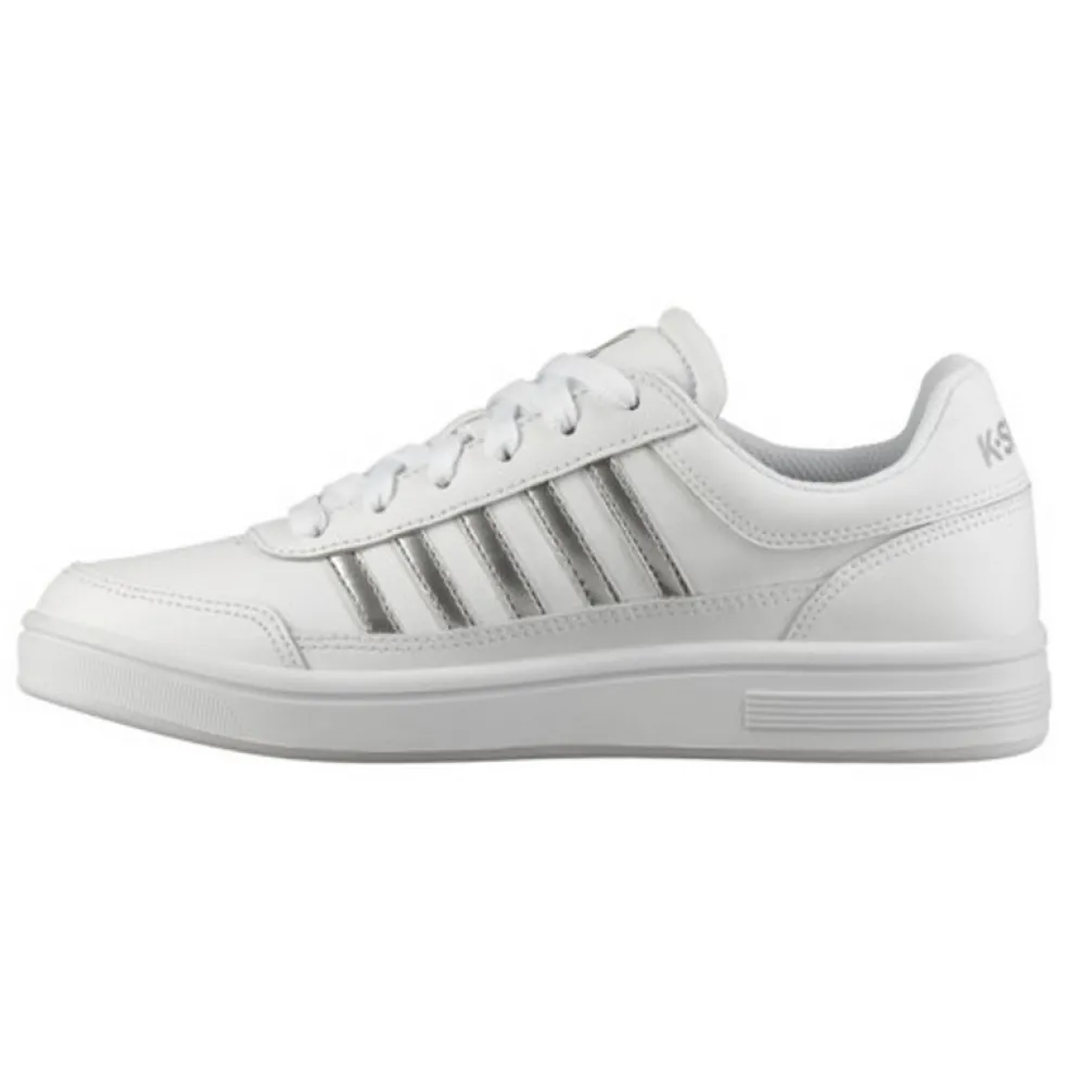 K-Swiss Court Chasseur schoenen dames white silver white