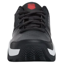 K-Swiss Court Express HB tennisschoenen heren stretch limo white high risk red