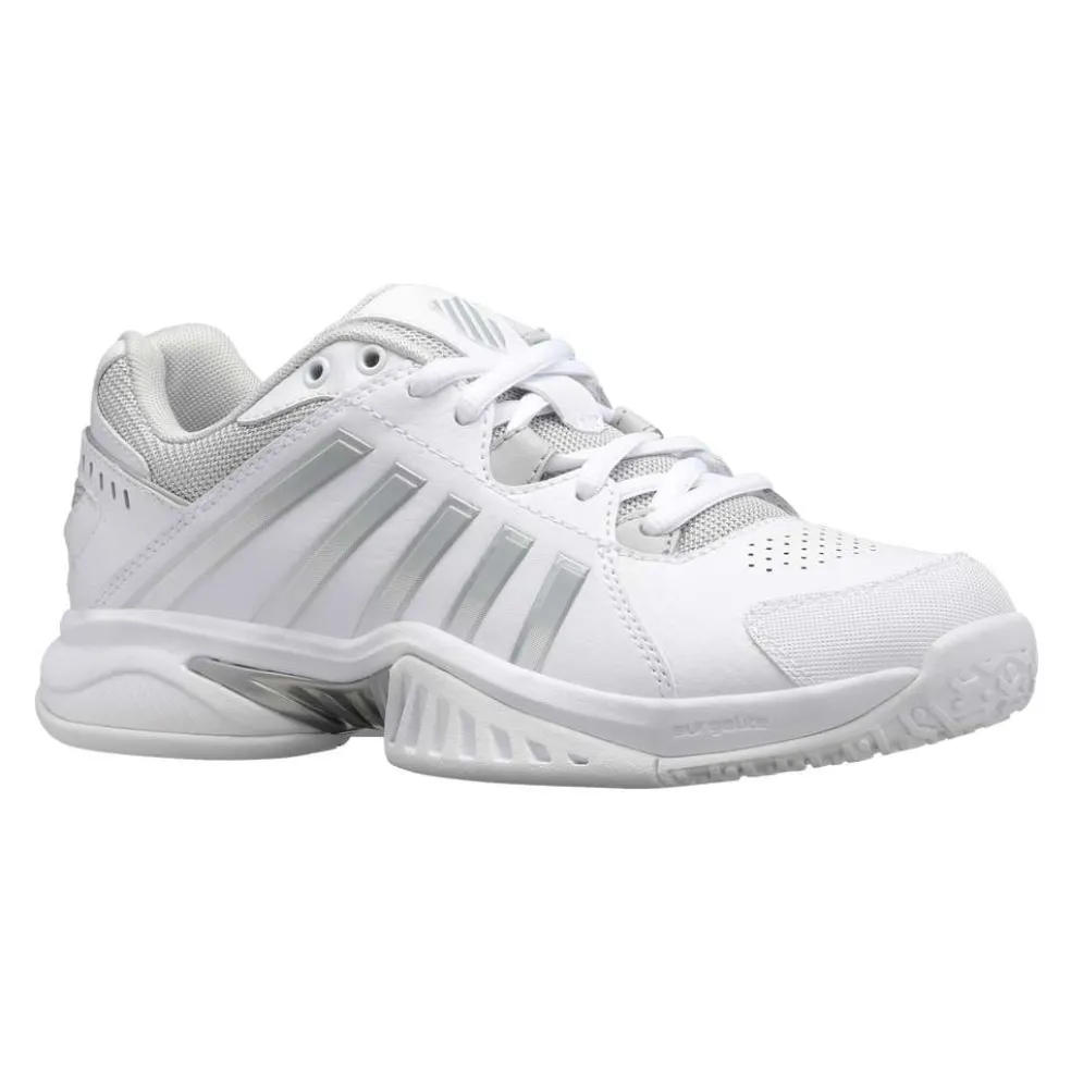 K-Swiss Receiver V Omni tennisschoenen dames white vapor blue silver