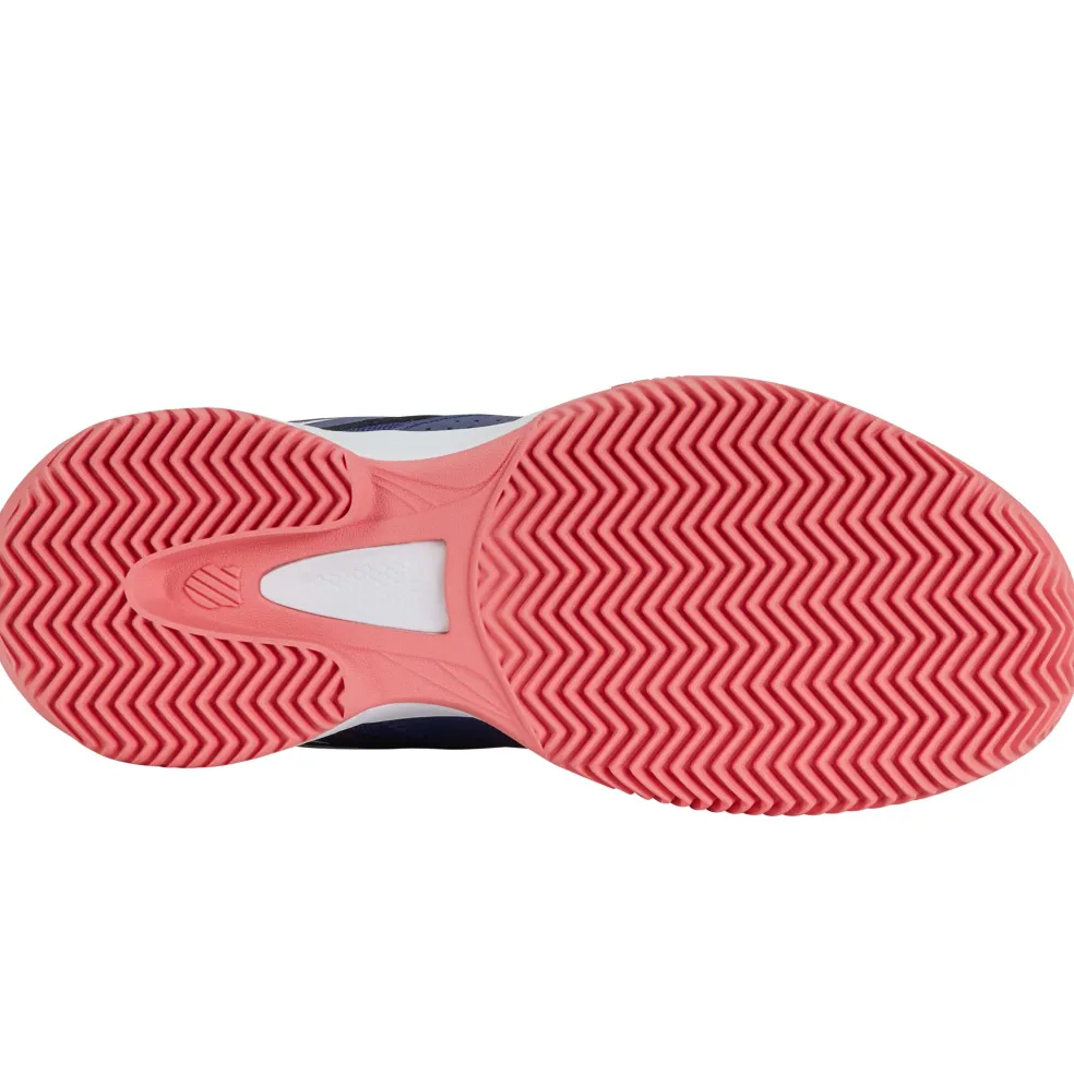 K-Swiss SpeedEx HB padelschoenen dames estate blue white strawberry ice