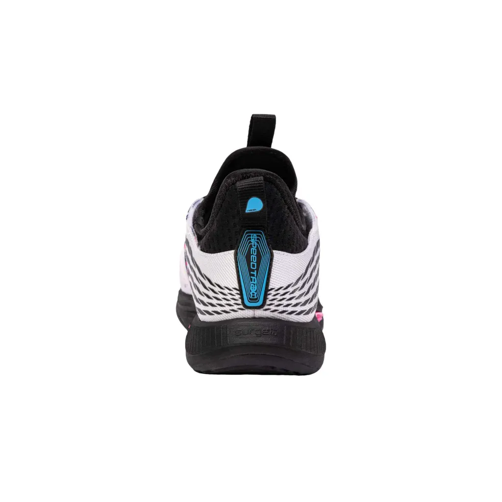 K-Swiss Speedtrac padelschoenen heren white black neon pink