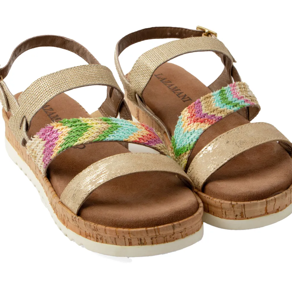 Lazamani Lindy sandalen dames gold