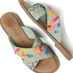 Lazamani Livia slippers dames mint