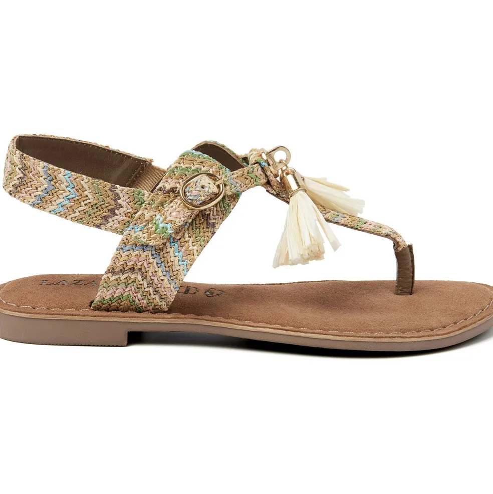 Lazamani Noa sandalen dames beige
