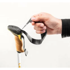 Leki Cressida wandelstokken mango white silver