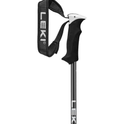 Leki Elite Lady skistokken dames black dark anthracite white