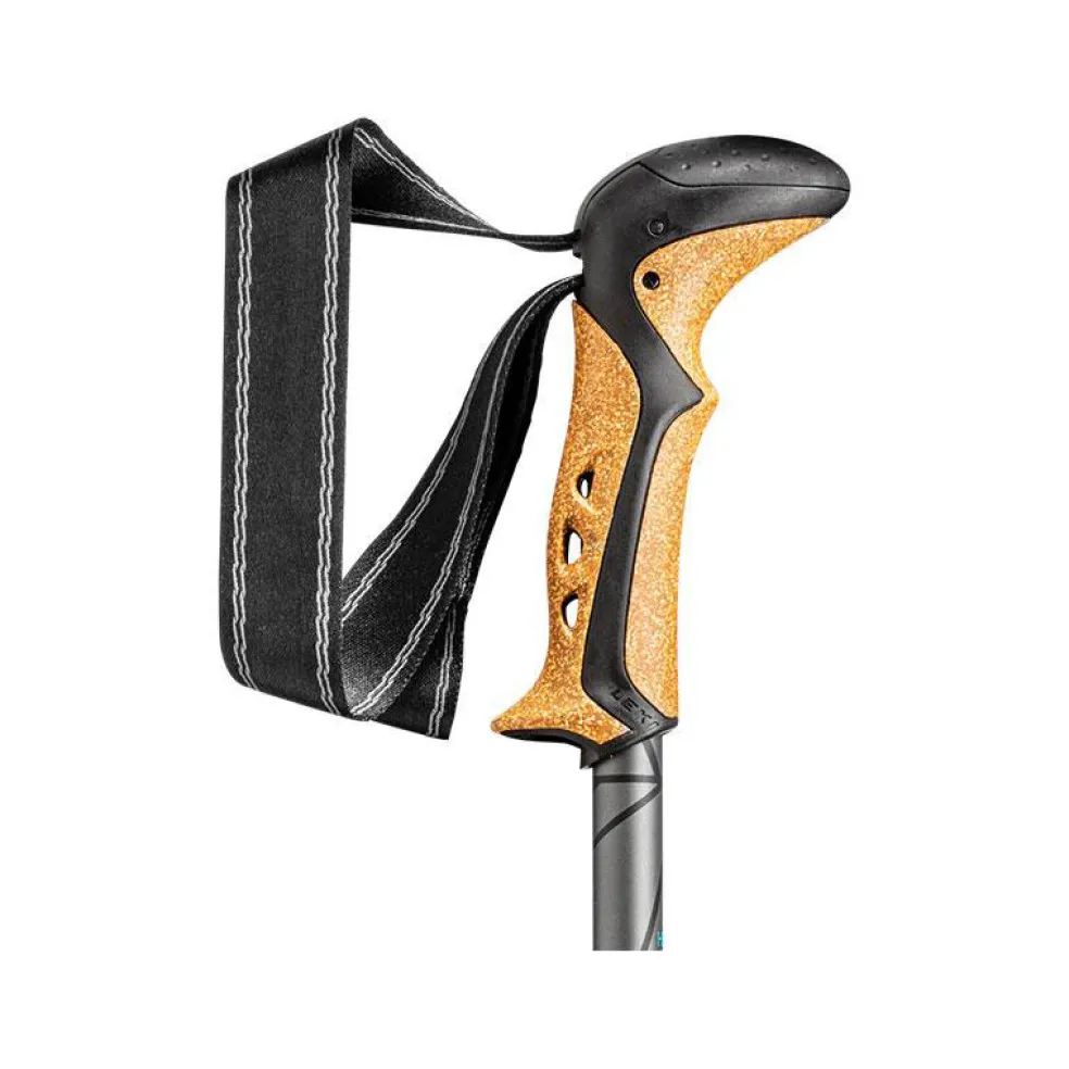 Leki Khumbu Lite AS wandelstokken black petrol dark anthracite