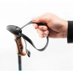 Leki Khumbu Lite AS wandelstokken black petrol dark anthracite