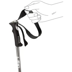 Leki Primacy skistokken black light anthracite white