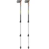 Leki Traveller Alu wandelstokken black silvergrey neon yellow