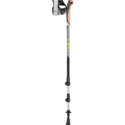 Leki Traveller Alu wandelstokken black silvergrey neon yellow