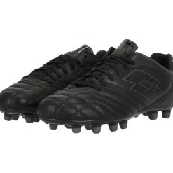 Lotto Stadio 300 III FG voetbalschoenen heren all black asphalt