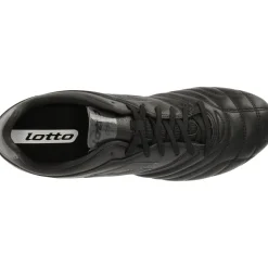 Lotto Stadio 300 III FG voetbalschoenen heren all black asphalt