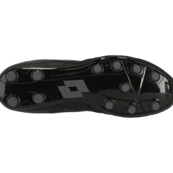 Lotto Stadio 300 III FG voetbalschoenen heren all black asphalt