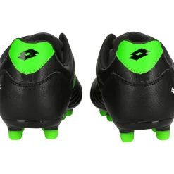 Lotto Stadio 300 III FG voetbalschoenen heren all black spring green