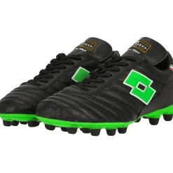 Lotto Stadio OG II FG voetbalschoenen heren all black spring green