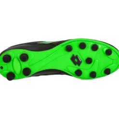 Lotto Stadio OG II FG voetbalschoenen heren all black spring green