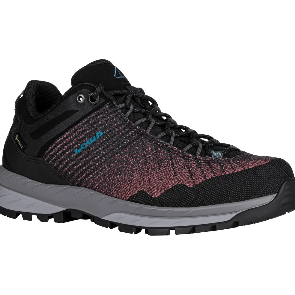 Lowa Carezza GTX Lo Ws wandelschoenen dames black brown