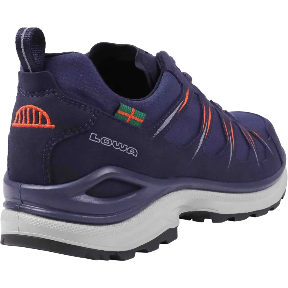 Lowa Innox Evo 4Daagse GTX Lo wandelschoenen heren navy orange
